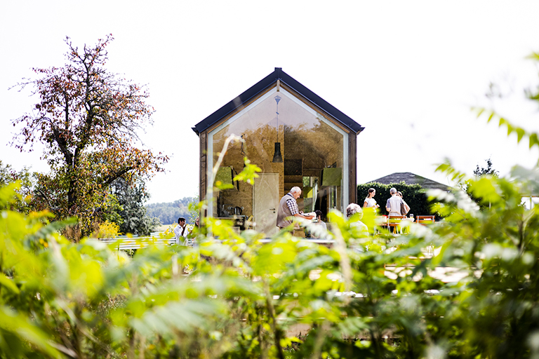 Tiny House Ansicht Giebel
